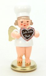 Angel & Gingerbread Heart<br>Ulbricht Bakery Angel